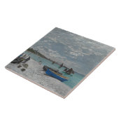 クロードモネ – ザビーチアットサイント – アドレッセ タイル (側面)