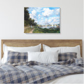 クロードモネ – ザベインアットアルジェンテウイル キャンバスプリント (インサイチュ (寝室))