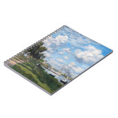 クロードモネ – ザベインアットアルジェンテウイル ノートブック (左側)