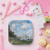 クロードモネ – ザベインアットアルジェンテウイル ペーパープレート (パーティー)