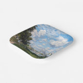 クロードモネ – ザベインアットアルジェンテウイル ペーパープレート (傾斜あり)