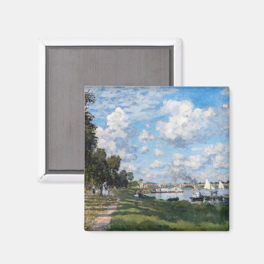 クロードモネ – ザベインアットアルジェンテウイル マグネット (正面/裏面)