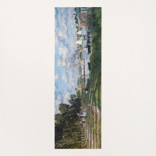 クロードモネ – ザベインアットアルジェンテウイル ヨガマット (裏面)