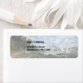 クロードモネ – ザベインアットアルジェンテウイル ラベル (インサイチュ)