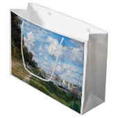 クロードモネ – ザベインアットアルジェンテウイル ラージペーパーバッグ (正面アングル)