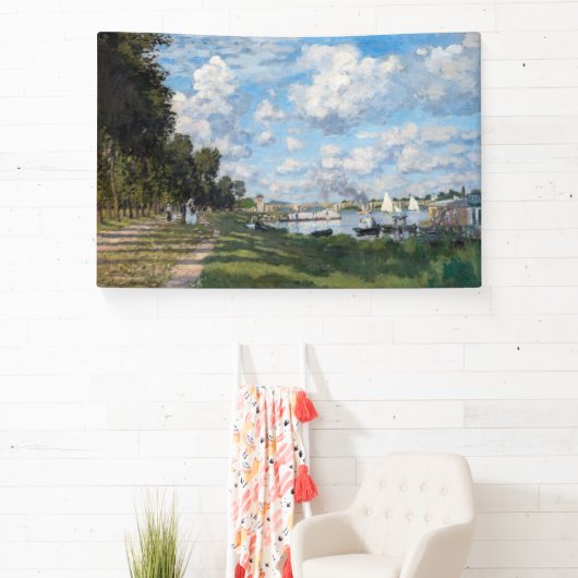 クロードモネ – ザベインアットアルジェンテウイル 横断幕 (インサイチュ)