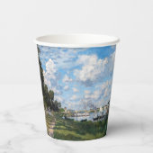 クロードモネ – ザベインアットアルジェンテウイル 紙コップ (裏面)