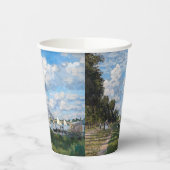 クロードモネ – ザベインアットアルジェンテウイル 紙コップ (左)