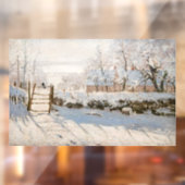 クロードモネ – ザマグピー ウィンドウサイン (シート2)