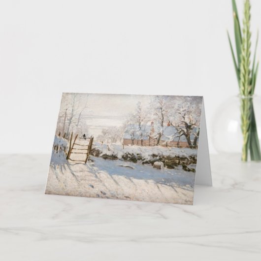 クロードモネ – ザマグピー カード (正面)