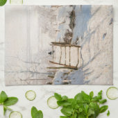 クロードモネ – ザマグピー キッチンタオル (折り畳み)