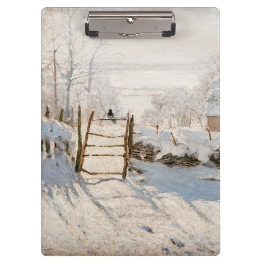 クロードモネ – ザマグピー クリップボード (正面)