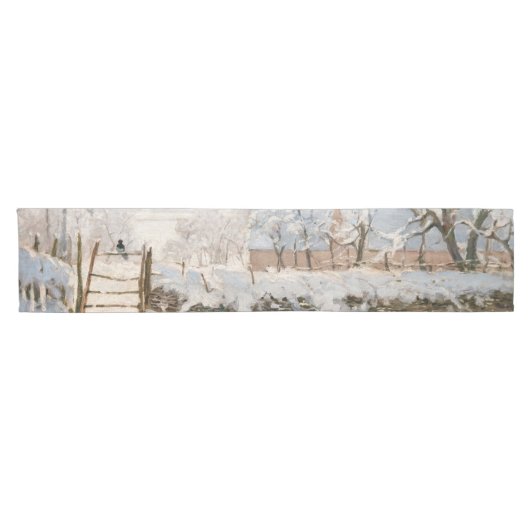 クロードモネ – ザマグピー ショートテーブルランナー (横)