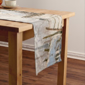 クロードモネ – ザマグピー ショートテーブルランナー (インサイチュ)