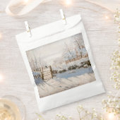 クロードモネ – ザマグピー フェイバーバッグ (クリップ留めされた状態)