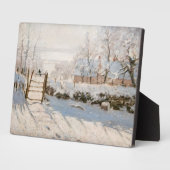 クロードモネ – ザマグピー フォトプラーク (側面)