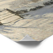 クロードモネ – ザマグピー ポスター (角)