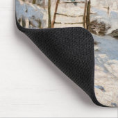 クロードモネ – ザマグピー マウスパッド (コーナー)