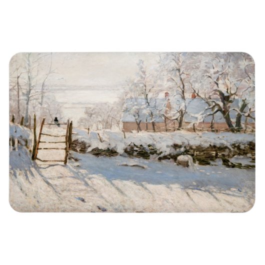 クロードモネ – ザマグピー マグネット (横)