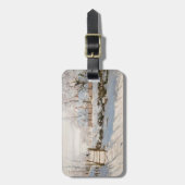 クロードモネ – ザマグピー ラゲッジタグ (正面縦)