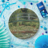 クロードモネ – ザ日本のフットブリッジ ペーパープレート (パーティー)