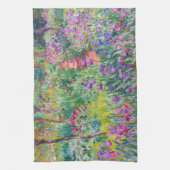 クロードモネ – ジアイリスガーデンアットジヴェルニー キッチンタオル (縦)