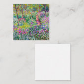 クロードモネ – ジアイリスガーデンアットジヴェルニー ノートカード (正面/裏面)