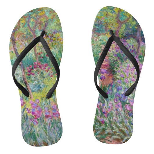 クロードモネ – ジアイリスガーデンアットジヴェルニー ビーチサンダル (ソール)