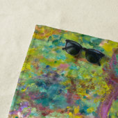 クロードモネ – ジアイリスガーデンアットジヴェルニー ビーチタオル (インサイチュ)