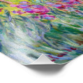 クロードモネ – ジアイリスガーデンアットジヴェルニー フォトプリント (角)