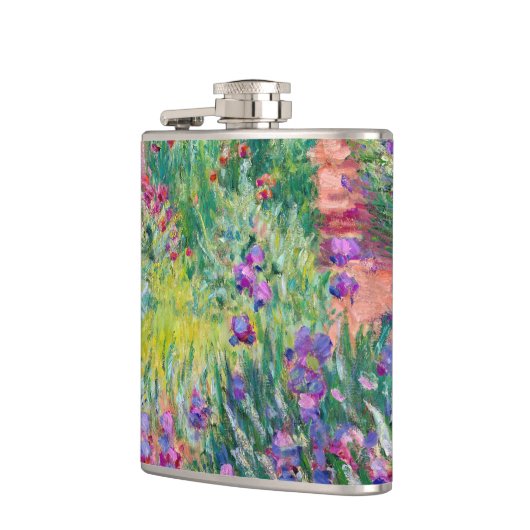 クロードモネ – ジアイリスガーデンアットジヴェルニー フラスク (左)