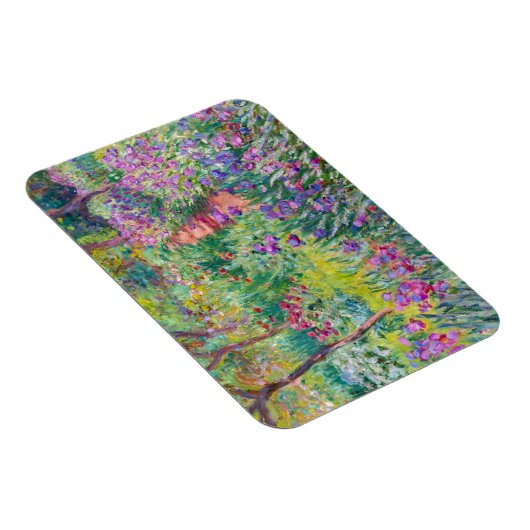 クロードモネ – ジアイリスガーデンアットジヴェルニー マグネット (右側)