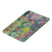 クロードモネ – ジアイリスガーデンアットジヴェルニー マグネット (左側)