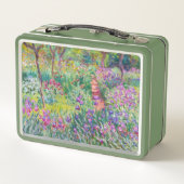 クロードモネ – ジアイリスガーデンアットジヴェルニー メタルランチボックス (裏面)