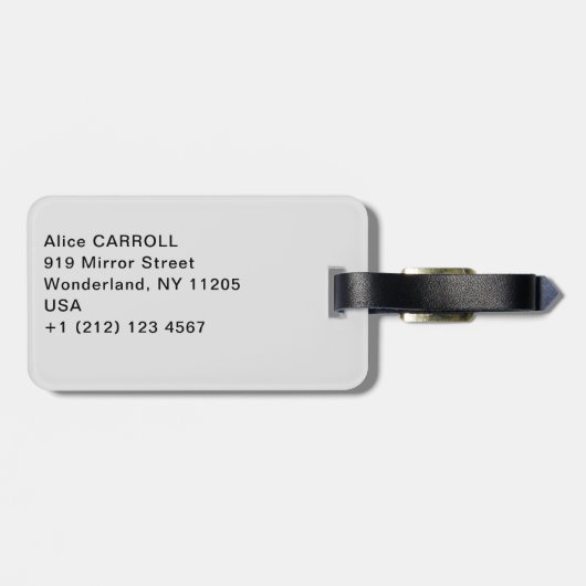 クロードモネ – ジアイリスガーデンアットジヴェルニー ラゲッジタグ (裏面横)