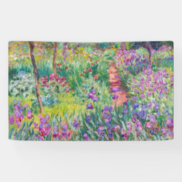 クロードモネ – ジアイリスガーデンアットジヴェルニー 横断幕