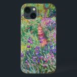 クロードモネ – ジアイリスガーデンアットジヴェルニー iPhone 13ケース<br><div class="desc">ジヴェルニーのアイリスガーデン/ The Artist's Garden at Giverny - Claude Monet,  1899-1900</div>