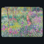 クロードモネ – ジアイリスガーデンアットジヴェルニー iPad AIR カバー<br><div class="desc">ジヴェルニーのアイリスガーデン/ The Artist's Garden at Giverny - Claude Monet,  1899-1900</div>