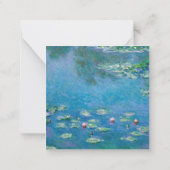 クロードモネ – スイリリー1906 ノートカード (裏面)