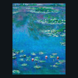 クロードモネ – スイリリー1906 フォトプリント <br><div class="desc">クロード・モネ – Water Lilies (1906).有名な絵画芸術。</div>