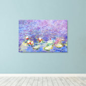 クロードモネ – スイリリー キャンバスプリント (インサイチュ (ウッドフロア))