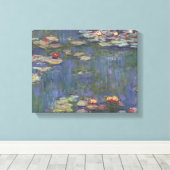 クロードモネ – スイリリー キャンバスプリント (インサイチュ (ウッドフロア))