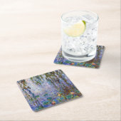 クロードモネ – スイリリー スクエアペーパーコースター (インサイチュ)