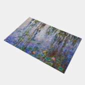 クロードモネ – スイリリー ドアマット (アングル)