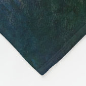 クロードモネ – スイリリー フリースブランケット (角)