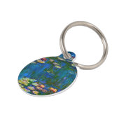 クロードモネ – スイリリー ペット　ネームタグ (側面)