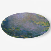 クロードモネ – スイリリー ペーパープレート (アングル)