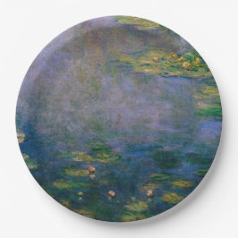 クロードモネ – スイリリー ペーパープレート