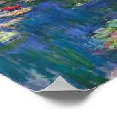 クロードモネ – スイリリー ポスター (角)