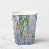 クロードモネ – スイリリー 紙コップ (裏面)